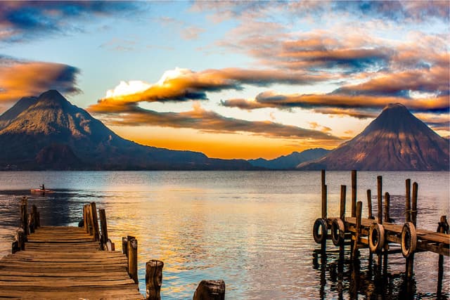 Guatemala, Lago de Atitlán