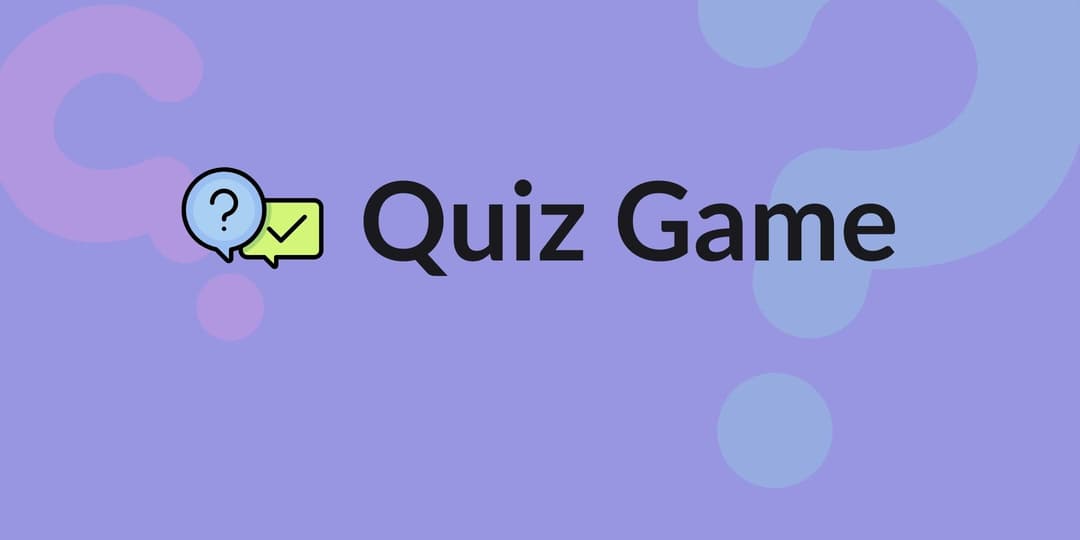 Banner de Quiz Game